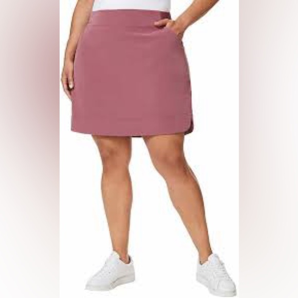 32 Degrees Cool Maroon Athletic Skirt